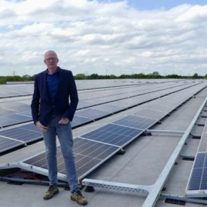 5000 zonnepanelen op dak Axell Logistics in Etten-Leur